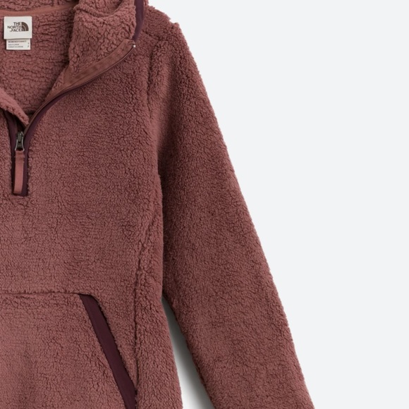 Womens The North Face Campshire Sherpa 2.0 Pullover Hoodie - Picture 3 of 4